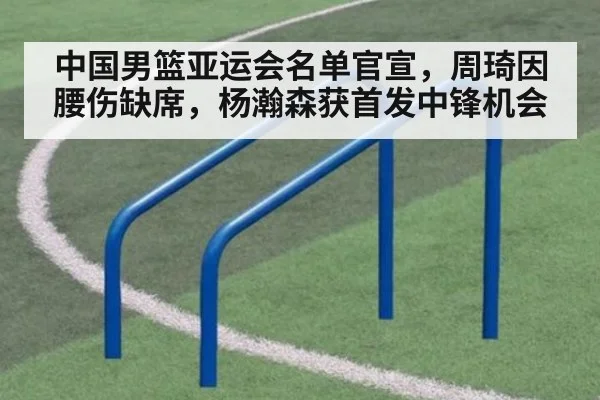 中国男篮亚运会名单官宣，周琦因腰伤缺席，杨瀚森获首发中锋机会（j9 game）